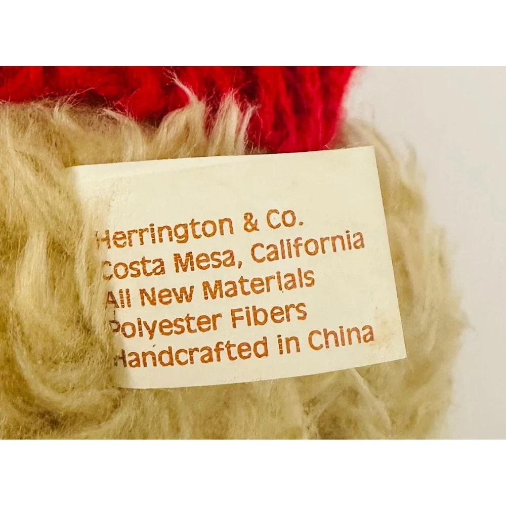 Giorgio Beverly Hills 1995 Collectors Bear Red Sweater Herrington & Co 12